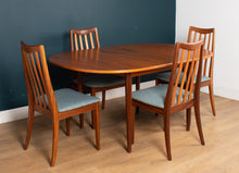 Load image into Gallery viewer, Retro Teak 1960 G Plan Table &amp; Four 4 Victor Wilkins Dining Chairs