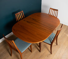 Load image into Gallery viewer, Retro Teak 1960 G Plan Table &amp; Four 4 Victor Wilkins Dining Chairs