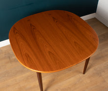 Load image into Gallery viewer, Retro Teak 1960 G Plan Table &amp; Four 4 Victor Wilkins Dining Chairs