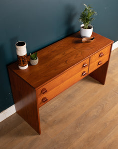 Retro Teak 1960s Stag Short Mid Century Sideboard Console Table