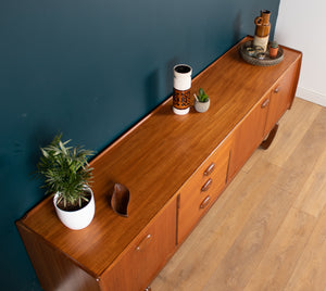 Retro Teak 1960s Long Portwood Mid Century Sideboard