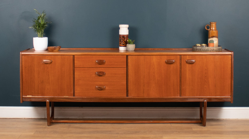 Retro Teak 1960s Long Portwood Mid Century Sideboard