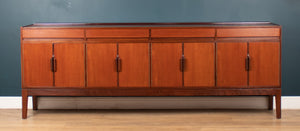 Retro 1960s Teak Long Mid Century Sideboard By Robert Heritage For Archie Shine