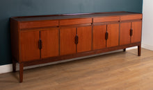 Load image into Gallery viewer, Retro 1960s Teak Long Mid Century Sideboard By Robert Heritage For Archie Shine