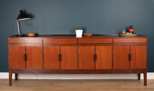 Load image into Gallery viewer, Retro 1960s Teak Long Mid Century Sideboard By Robert Heritage For Archie Shine