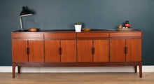 Load image into Gallery viewer, Retro 1960s Teak Long Mid Century Sideboard By Robert Heritage For Archie Shine