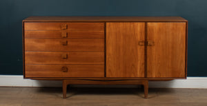 Retro 1960s G Plan Kofod Larsen Short Teak & Rosewood Sideboard