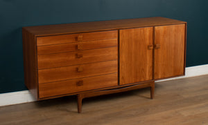 Retro 1960s G Plan Kofod Larsen Short Teak & Rosewood Sideboard