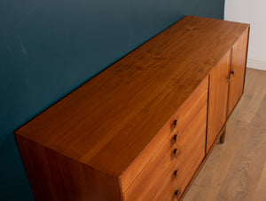 Retro 1960s G Plan Kofod Larsen Short Teak & Rosewood Sideboard