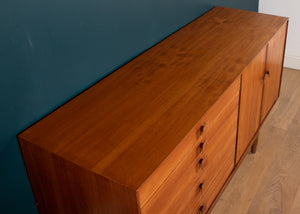 Retro 1960s G Plan Kofod Larsen Short Teak & Rosewood Sideboard