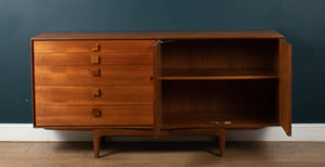 Retro 1960s G Plan Kofod Larsen Short Teak & Rosewood Sideboard