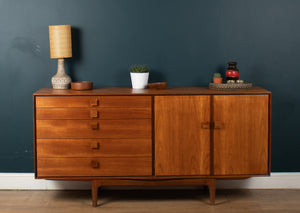 Retro 1960s G Plan Kofod Larsen Short Teak & Rosewood Sideboard