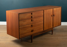 Load image into Gallery viewer, Retro 1960s G Plan Kofod Larsen Short Teak &amp; Rosewood Sideboard