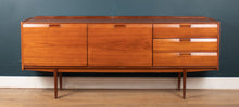 Load image into Gallery viewer, Retro Long Teak 1960s Mid Century Teak Sideboard By White &amp; Newton