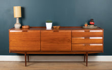 Load image into Gallery viewer, Retro Long Teak 1960s Mid Century Teak Sideboard By White &amp; Newton