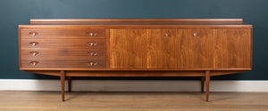 Retro Long Rosewood Archie Shine Hamilton Mid Century Sideboard By Robert Heritage