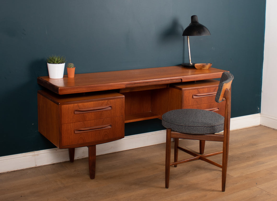 Retro Teak 1960s G Plan Fresco Desk By Viktor Wilkins