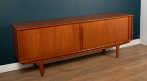 Retro Teak 1960s Long BPS Bernhard Pedersen & Son Danish Mid Century Sideboard