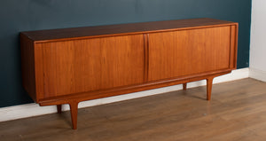 Retro Teak 1960s Long BPS Bernhard Pedersen & Son Danish Mid Century Sideboard