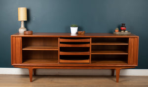 Retro Teak 1960s Long BPS Bernhard Pedersen & Son Danish Mid Century Sideboard