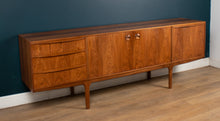 Load image into Gallery viewer, Retro 1960s Restored Long Rosewood Mcintosh Torpedo Sideboard