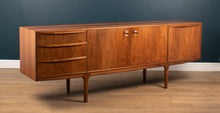 Load image into Gallery viewer, Retro 1960s Restored Long Rosewood Mcintosh Torpedo Sideboard