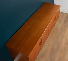 Load image into Gallery viewer, Long Restored Teak Retro 1960s G Plan Fresco Sideboard On Hairpin Legs