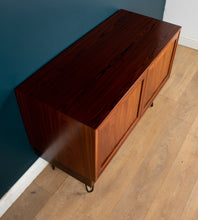 Load image into Gallery viewer, Restored Mid Century Danish Rosewood Sideboard On Hairpin Legs