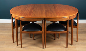 Retro Teak 1960s Hans Olsen "Roundette" Teak Dining Table & 6 For Frem Rølje Regular price