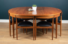 Load image into Gallery viewer, Retro Teak 1960s Hans Olsen &quot;Roundette&quot; Teak Dining Table &amp; 6 For Frem Rølje Regular price