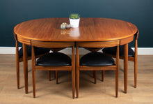 Load image into Gallery viewer, Retro Teak 1960s Hans Olsen &quot;Roundette&quot; Teak Dining Table &amp; 6 For Frem Rølje Regular price