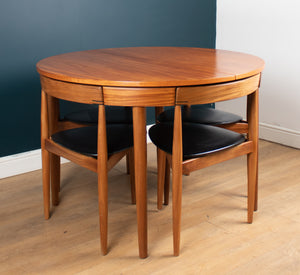 Retro Teak 1960s Hans Olsen "Roundette" Teak Dining Table & 6 For Frem Rølje Regular price