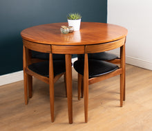 Load image into Gallery viewer, Retro Teak 1960s Hans Olsen &quot;Roundette&quot; Teak Dining Table &amp; 6 For Frem Rølje Regular price