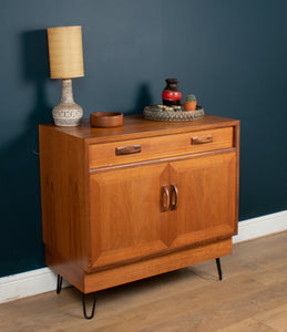 Retro Teak 1960s G Plan Sierra Sideboard On Hairpin Legs