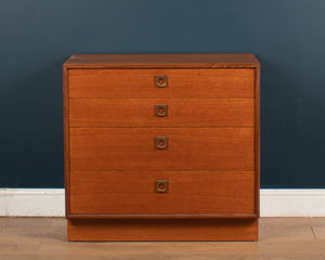 Retro Teak 1960s G Plan Chest Of Drawers