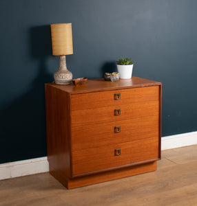 Retro Teak 1960s G Plan Chest Of Drawers