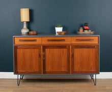 Load image into Gallery viewer, Retro Teak 1960s Painte G Plan Fresco Sideboard By Victor Wilkins On Hairpin Legs