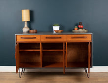 Load image into Gallery viewer, Retro Teak 1960s Painte G Plan Fresco Sideboard By Victor Wilkins On Hairpin Legs