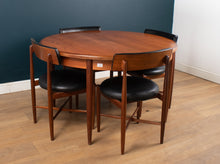 Load image into Gallery viewer, Retro 1960s Teak GPlan Fresco Dining Table &amp; 4 Four Chairs By Victor Wilkins