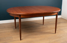 Load image into Gallery viewer, Retro Teak GPlan 1960s Fresco Dining Table &amp; 6 Six Chairs By Victor Wilkins