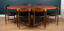 Load image into Gallery viewer, Retro Teak GPlan 1960s Fresco Dining Table &amp; 6 Six Chairs By Victor Wilkins