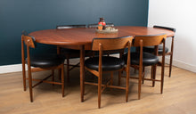 Load image into Gallery viewer, Retro Teak GPlan 1960s Fresco Dining Table &amp; 6 Six Chairs By Victor Wilkins