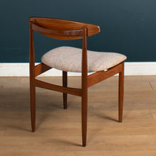 Load image into Gallery viewer, Retro Teak 1960s Extending Dining Table &amp; Six 6 Chairs By LB Kofod Larsen