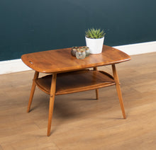 Load image into Gallery viewer, Vintage Retro Ercol Elm Blonde Butlers Tray Model 471 Circa 1960