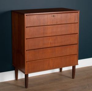 Retro Teak 1960s Danish Chest Of Drawers