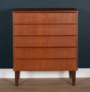 Retro Teak 1960s Danish Chest Of Drawers