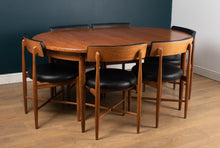 Load image into Gallery viewer, Retro Teak GPlan 1960s Fresco Dining Table &amp; 8 Eight Chairs By Victor Wilkins