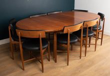 Load image into Gallery viewer, Retro Teak GPlan 1960s Fresco Dining Table &amp; 8 Eight Chairs By Victor Wilkins