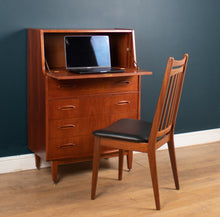 Load image into Gallery viewer, Retro Teak 1960s Jentique Bureau Writing Desk