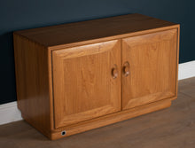 Load image into Gallery viewer, Blonde Ercol Elm Windsor IR TV Cabinet